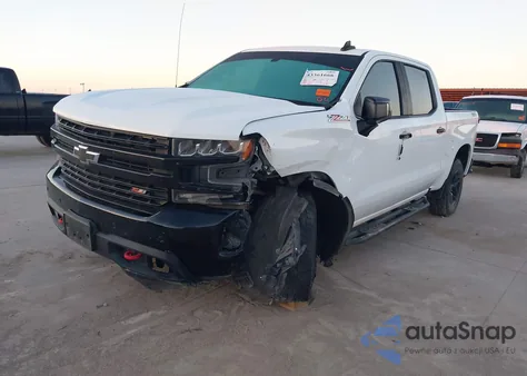 2020 Chevrolet Silverado 1500 4Wd Short Bed Lt Trail Boss z USA, uszkodzony, nr VIN 3GCPYFEDXLG270469